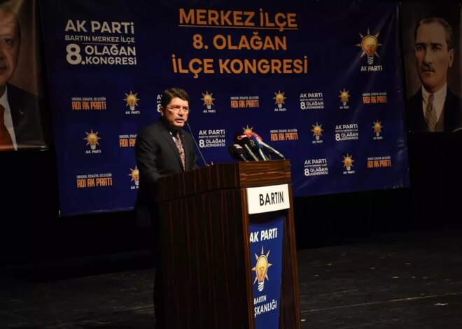 Adalet Bakanı Tunç, AK Parti’nin Bartın ve Amasra kongrelerinde konuştu Açıklaması